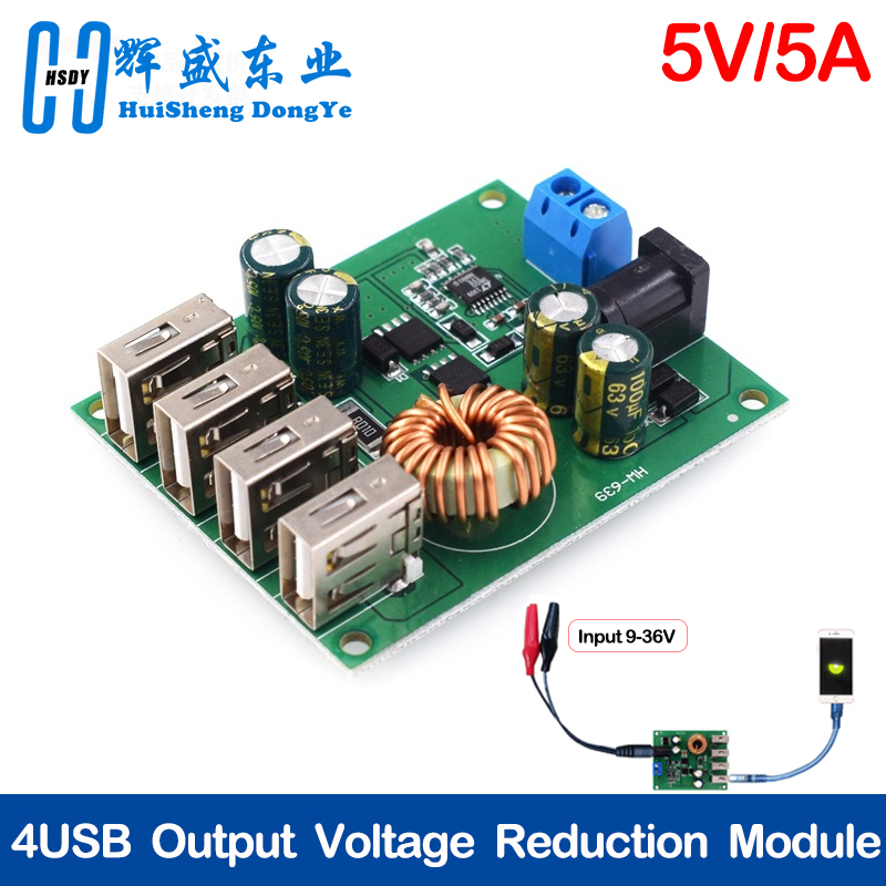 Programmable Dc Power Supply 60V 5A - DC DC 7V-60V ~ 5V 5A
