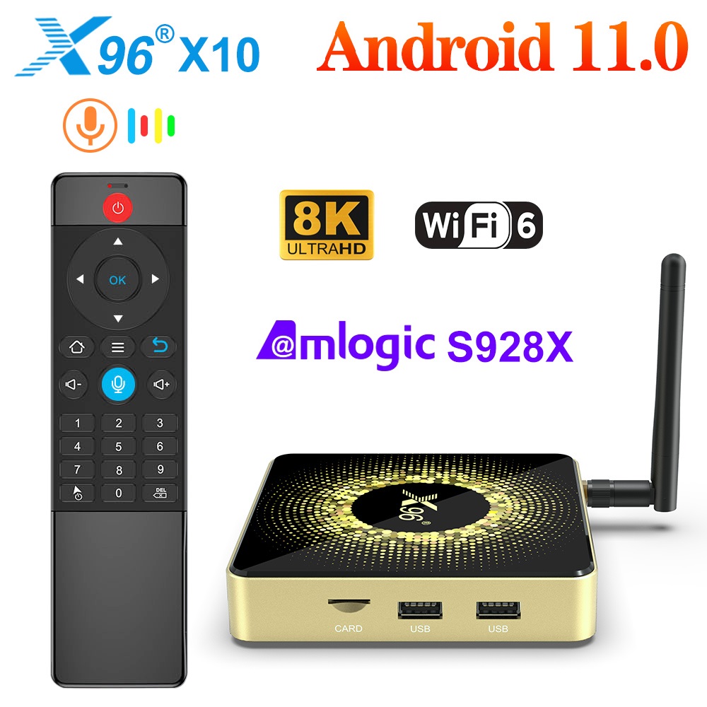 X96 X10 Amlogic S928X-J TV 박스  - Khadas Vim4 8Gb 리뷰 및 가격