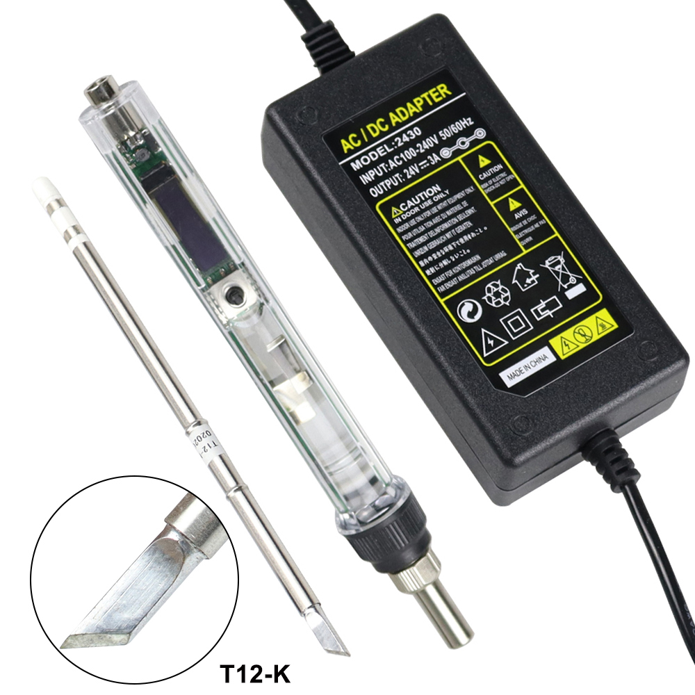 T12 전기 납땜 인두 키트 DC 12-24V 72W  - Soldering Station T12 Oled 리뷰 및 가격