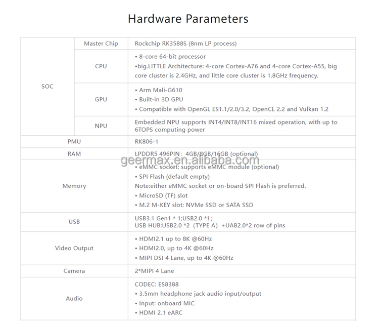 오렌지 파이 5 프로 4GB 8GB 16GB RAM 개 - Orange Pi 5 Plus 16Gb 리뷰 및 가격