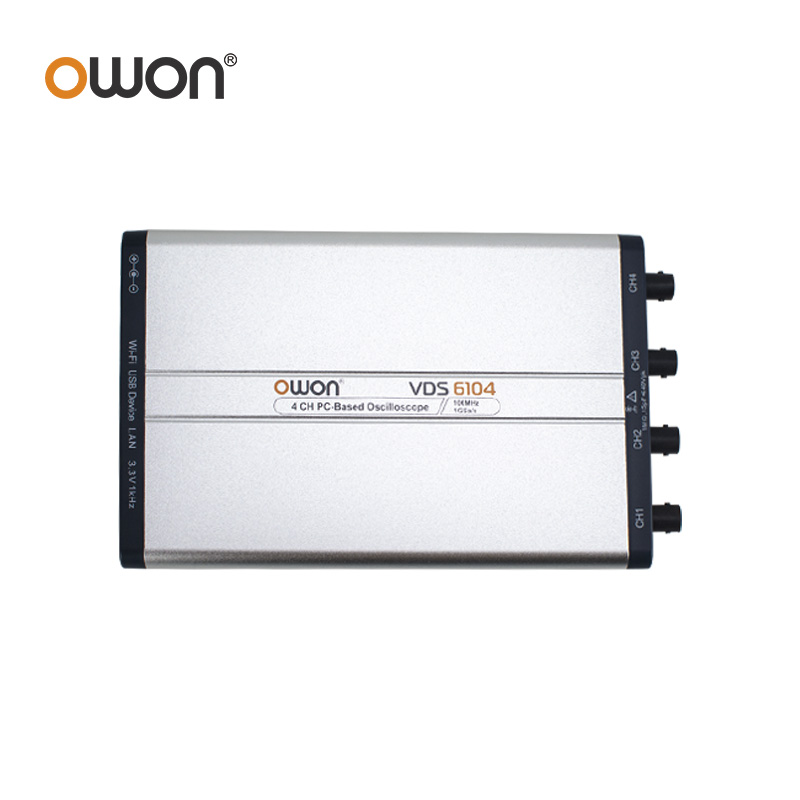 OWON VDS6074 VDS6104 가상 PC 디지털 - Digital Storage Oscilloscope 100Mhz 4Ch 리뷰 및 가격