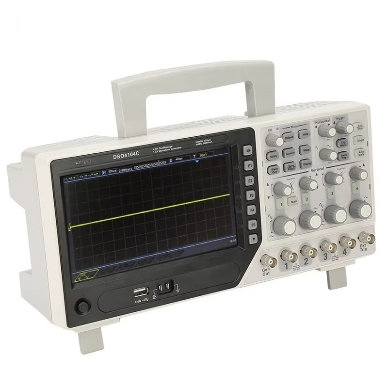 Hantek DSO4104C 디지털 스토리지 오실로스코 - Digital Storage Oscilloscope 100Mhz 4Ch 리뷰 및 가격