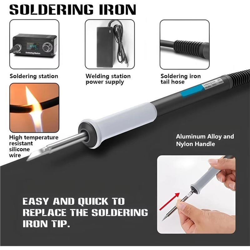 B03C-T12 디지털 납땜 스테이션 OLED 디스플레 - Soldering Station T12 Oled 리뷰 및 가격